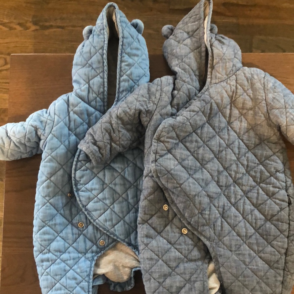 Two Baby Gap outerwear gear